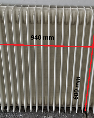 Termosifone 940x600x120 mm