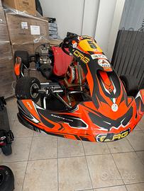 GO KART 125 IAME X30 telaio crg 2013 con carene