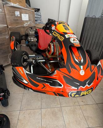 GO KART 125 IAME X30 telaio crg 2013 con carene