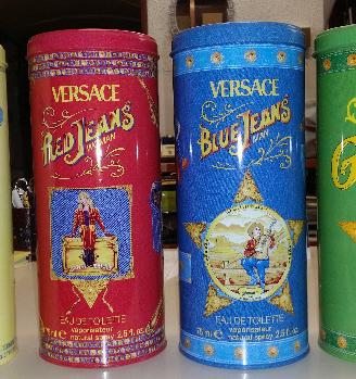 Versace profumi jeans espositori da vetrina