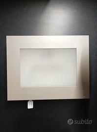 lampadario applique rettangolare firmato Sforzin