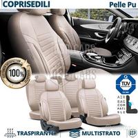 COPRISEDILI per MASERATI LEVANTE in PELLE Beige