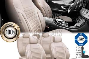 COPRISEDILI per MASERATI LEVANTE in PELLE Beige