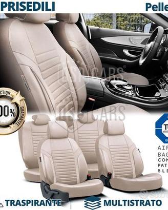 COPRISEDILI per MASERATI LEVANTE in PELLE Beige