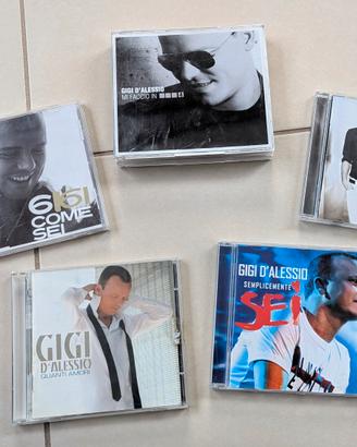 CD Gigi D’Alessio Lotto Originale - 5 Album (8 CD)