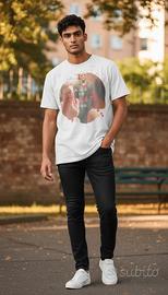 T-shirt Made in Italy 100% Cotone tg. L