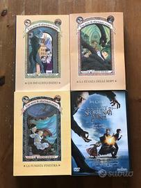 Una serie di sfortunati eventi - libri + dvd film