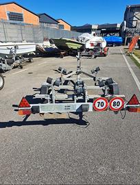 Nautica Carrello gommone traino