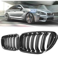 GRIGLIE BMW SERIE 6 F06 F12 F13 LOOK M6 NERO LUCID