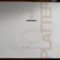 Piatto Ovale Liberty by Pozzi Milano 1876  ✨ NUOVO