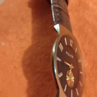 Orologio Police piatto oro e nero