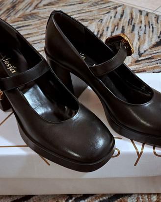 Scarpe donna Alesya Gold selection, nero