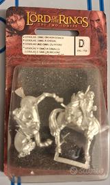 SdA – Legolas e Gimli su cavallo  sigillato, raro
