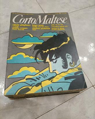 Albi fumetto CORTO MALTESE annata completa 1984