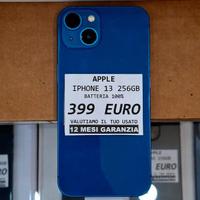 IPHONE 13 256GB batteria 100%