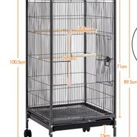 Gabbia/Voliera per uccelli nuova ancora imballata