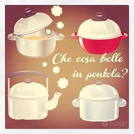 Preparazione pasti/cucina/'piatti pronti