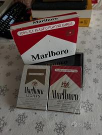 Carte da guoco vintage a maechio Marlboro