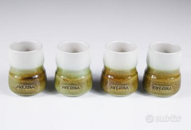 4 bicchierini pubblicitari Amaro Averna ’70