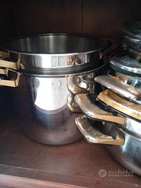 padelle acciaio inox 
