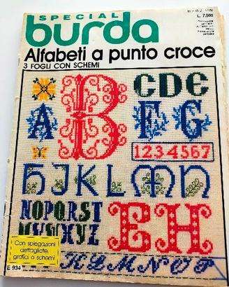 schemi punto croce: alfabeti, fiori , animaletti