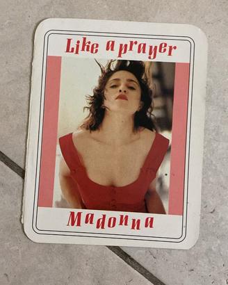Madonna Card Cioè 1989 Original Vintage - Like A P