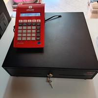 Registratore di cassa telematico + Cassetto portad