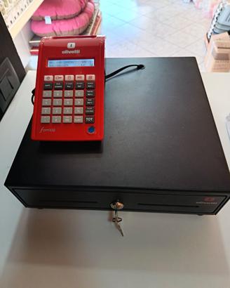 Registratore di cassa telematico + Cassetto portad