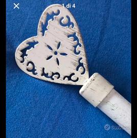 bastone per tenda stile shabby 