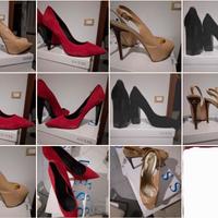 3 paia di scarpe con tacco GUESS