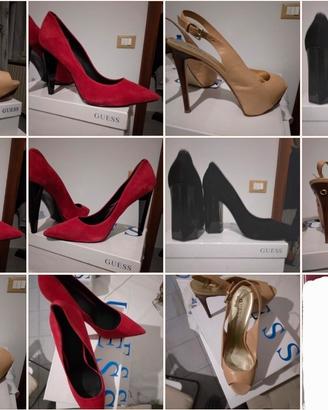 3 paia di scarpe con tacco GUESS