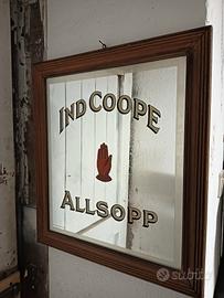 specchio pubblicitario IND COOP & ALLSOPPP