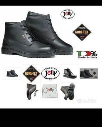 Jolly Safety 2000/G Scarponcini Neri Tattici tg.42