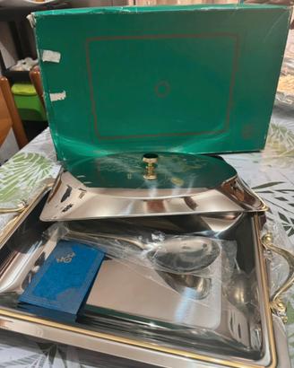 Risottiera MGM  Acciaio Inox e Oro 24 K