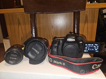 Kit Canon 6D Mark II + EF 24-105mm + EF 50mm