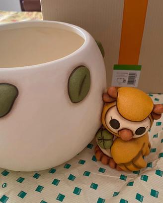 cachepot con gufo Lucky thun 