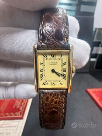 Cartier Tank Vermeil