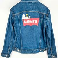 Giacca Jeans in Denim Snoopy Levi’s X Peanuts
