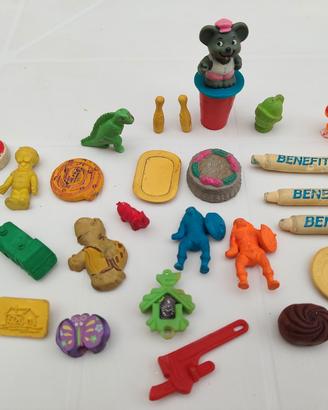 Lotto gomme da cancellare vintage anni '80