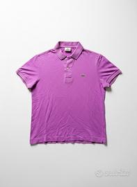 Polo Lacoste Rosa Originale Taglia 3/S