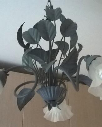 lampadario in ferro