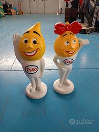 coppia statue decorative ESSO