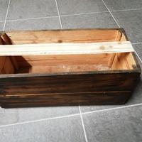 Cassetta porta attrezzi in legno