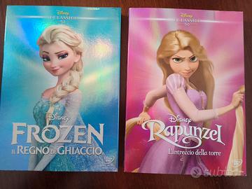 DVD Frozen e Rapunzel 