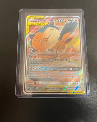 Eevee e Snorlax GX SM169 Italiano