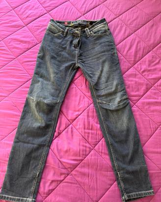 Jeans donna moto stud 75 tg 28/42