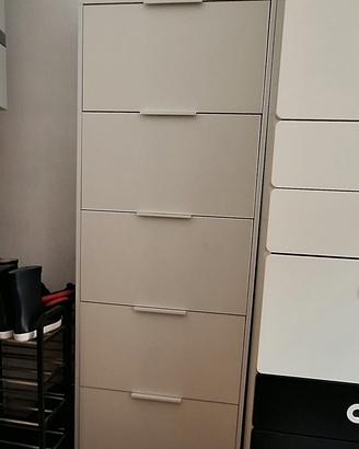 Scarpiera Slim bianca 