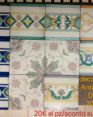 De maio/Antico Vietri,piastrelle decori a mano