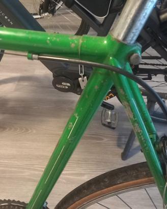 Bici da corsa vintage verde - Prezzo non negoziabi