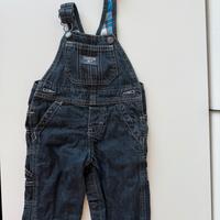 Salopette in jeans Oshkosh – Taglia 9 mesi